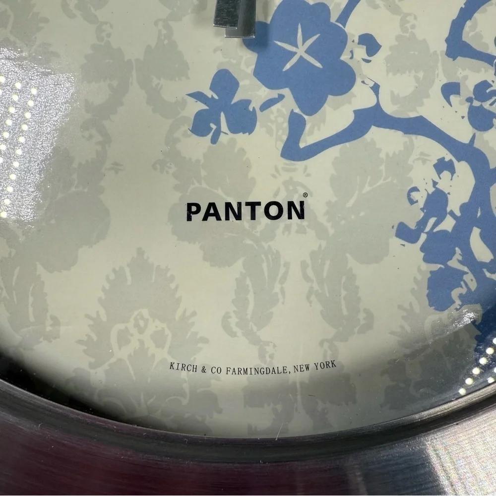 RARE VINTAGE Verner Panton Clock By Kirch & Co. Works Cherry Tree Blossom Design